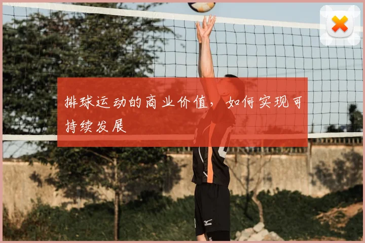 排球运动的商业价值，如何实现可持续发展